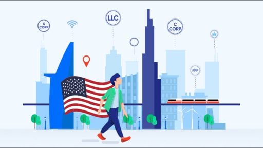 What are the most common types of companies in the US?
