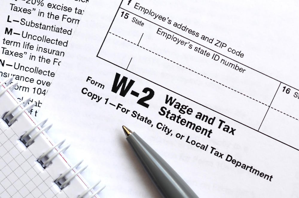 How to file IRS tax Form W-2
